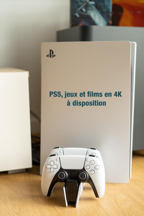 Capsule Nature & Photos - Jacuzzi - Netflix & Home Cinema - Ps5 & Jeu Thun-Saint-Martin Eksteriør bilde