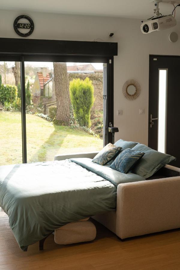 Capsule Nature & Photos - Jacuzzi - Netflix & Home Cinema - Ps5 & Jeu Thun-Saint-Martin Eksteriør bilde
